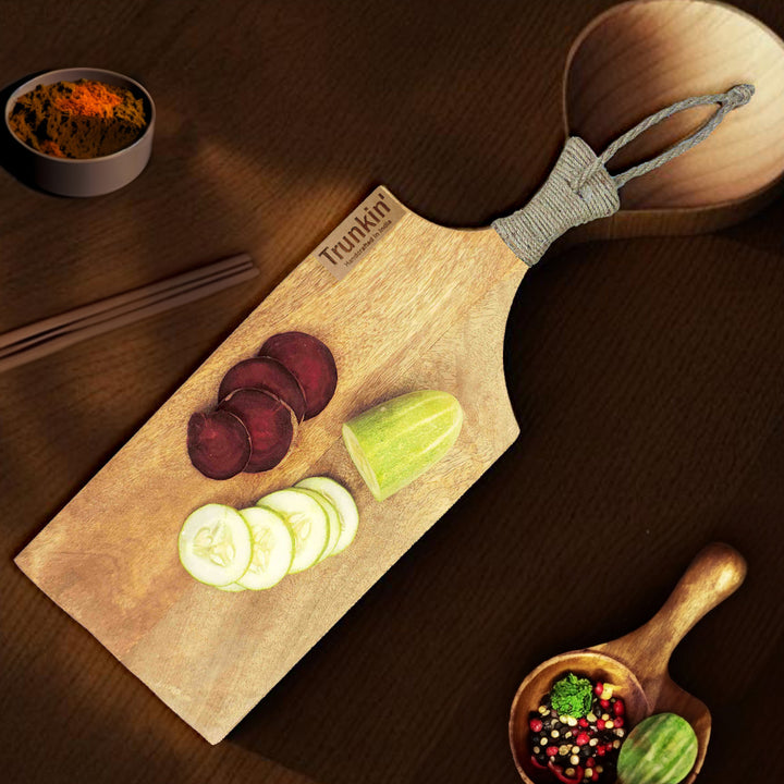 Wooden Chopping Board with Handle