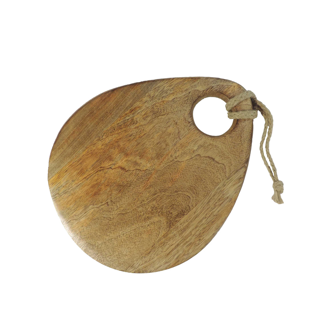 Wooden Oval Chopping Board with Handle