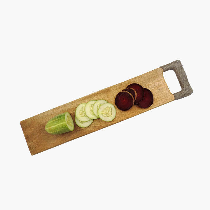 Wooden Chopping Board with Handle - 10 x 46 x 2 cm