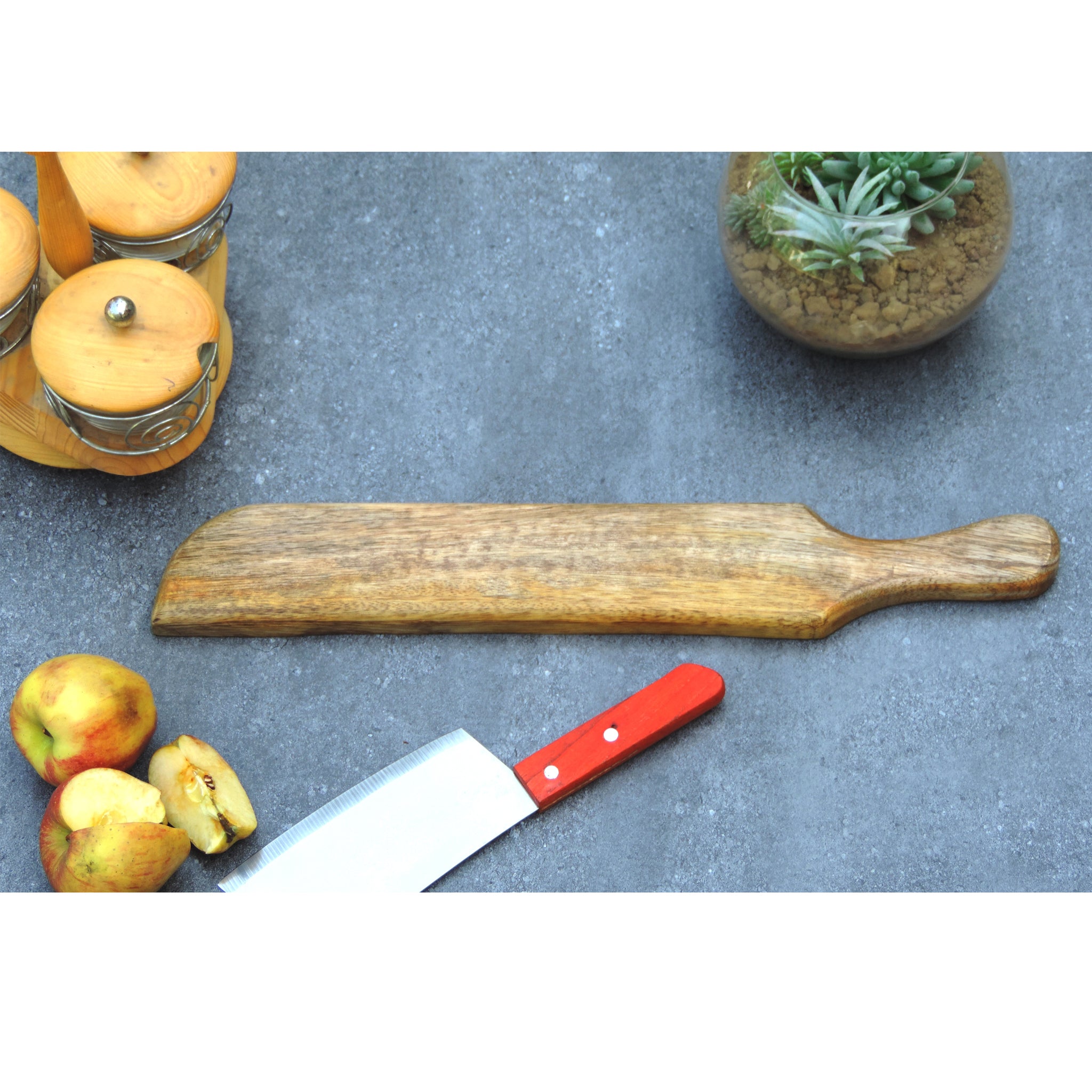Wooden Chopping Board with Handle - 8*46*2 cm