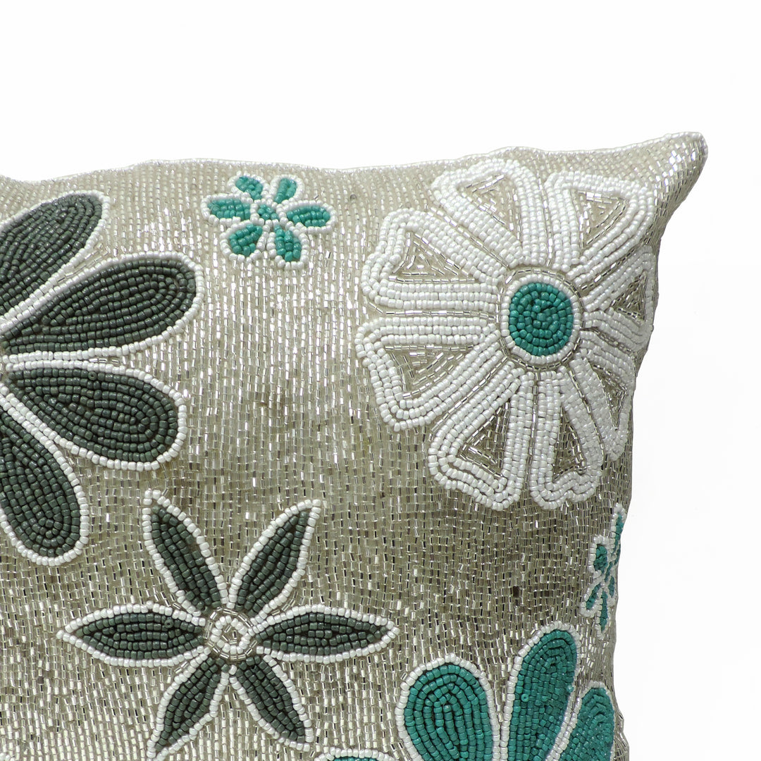 Multicolor Embroidered Square Cushion Covers for Sofa Home Bedroom
