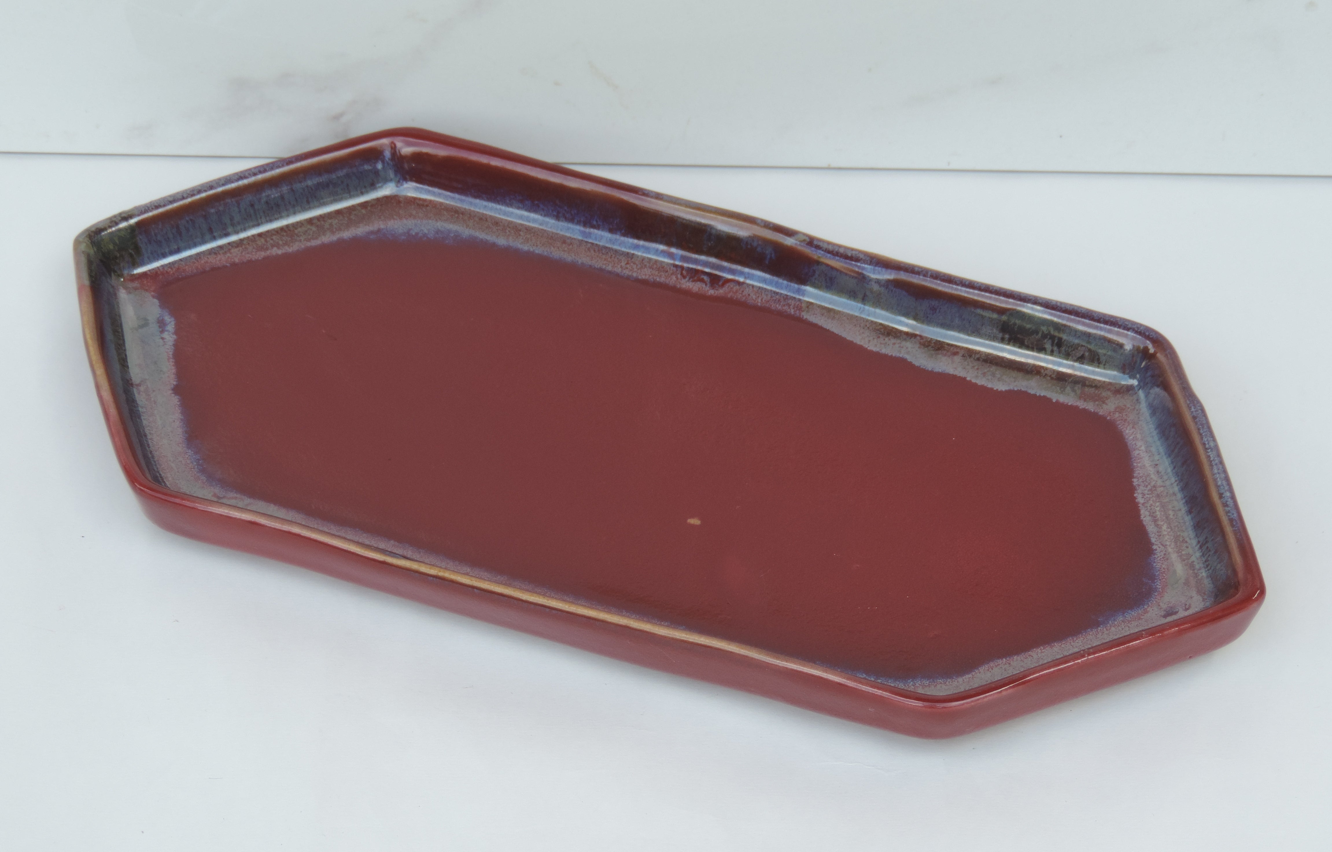 Dinerware Collection - Red Platters - Ceramic
