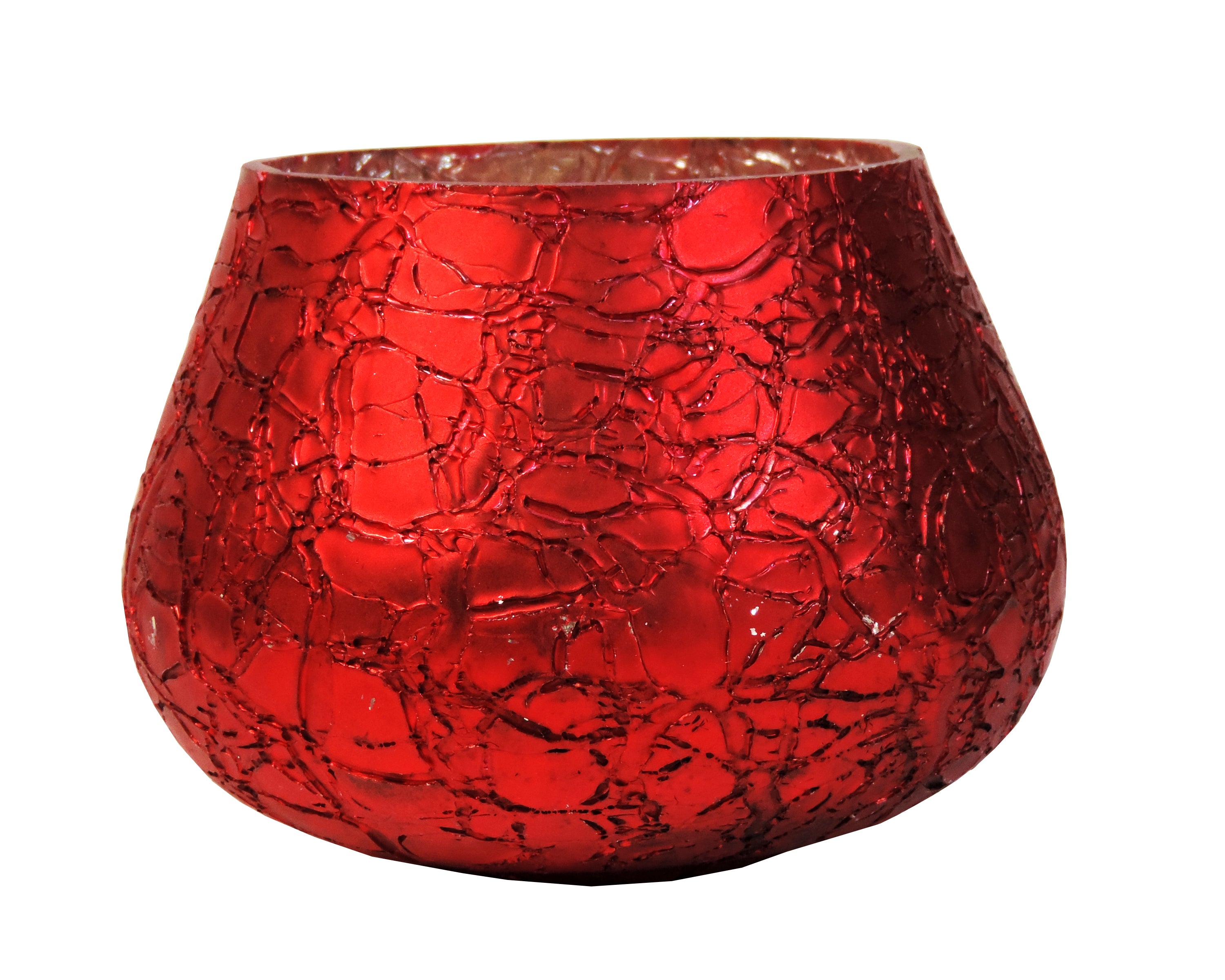 Ainaa Collection - Set of 2 Glass Votive in a Gift Box -  Red