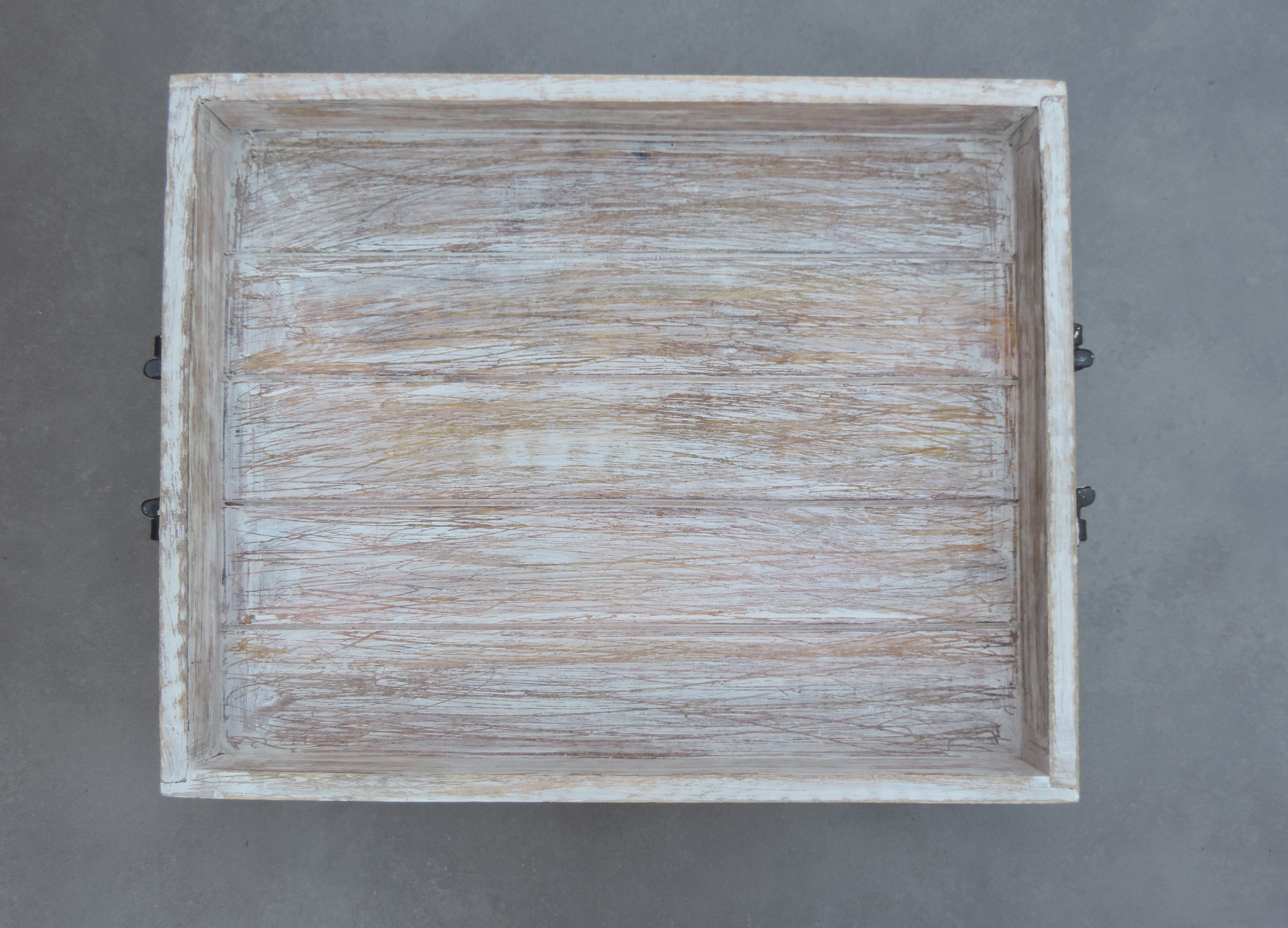 White Wooden Serving Trays / 44 * 36 * 2 cm