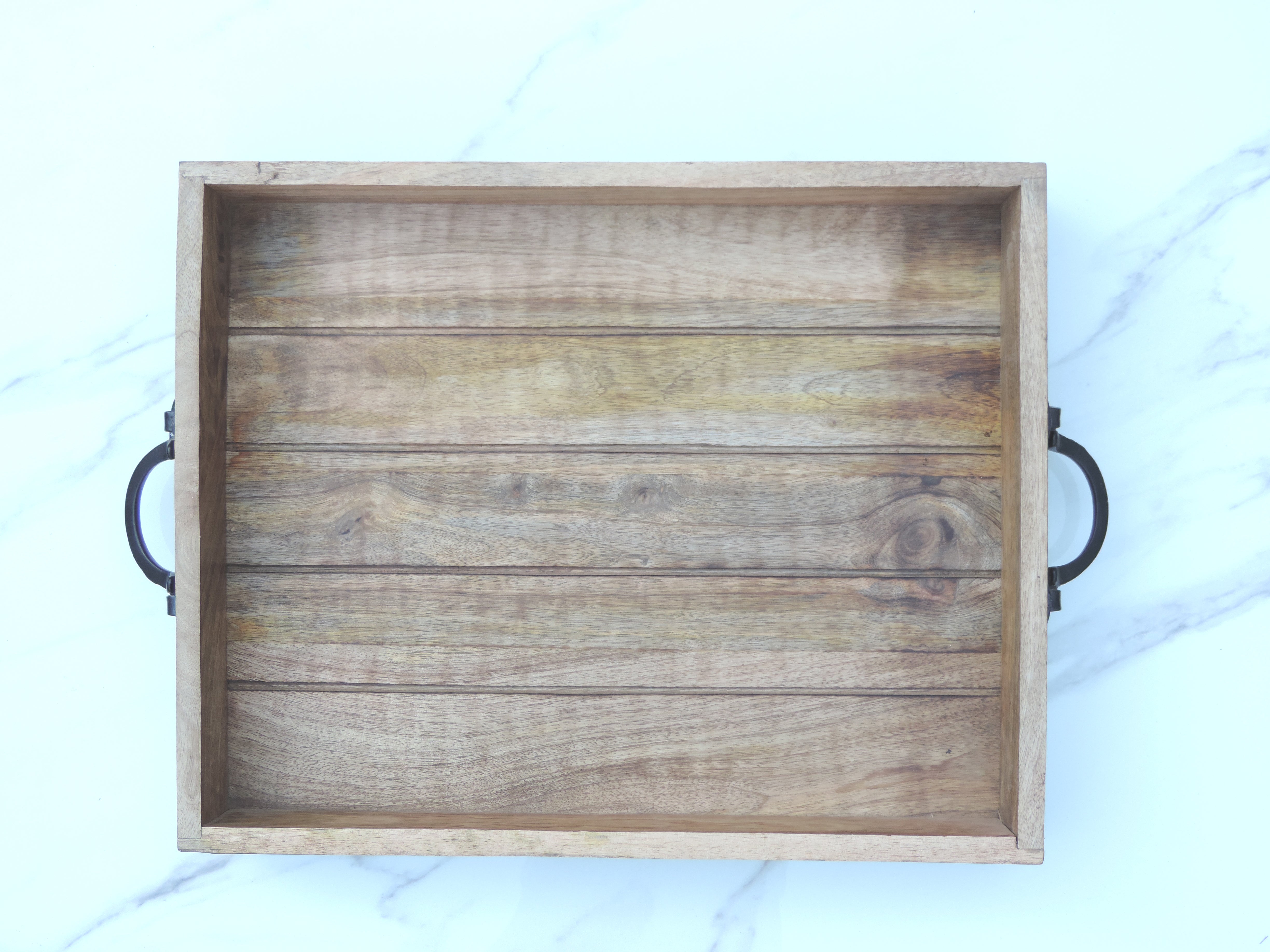 Natural Wooden Serving Trays / 44 * 36 * 2 cm