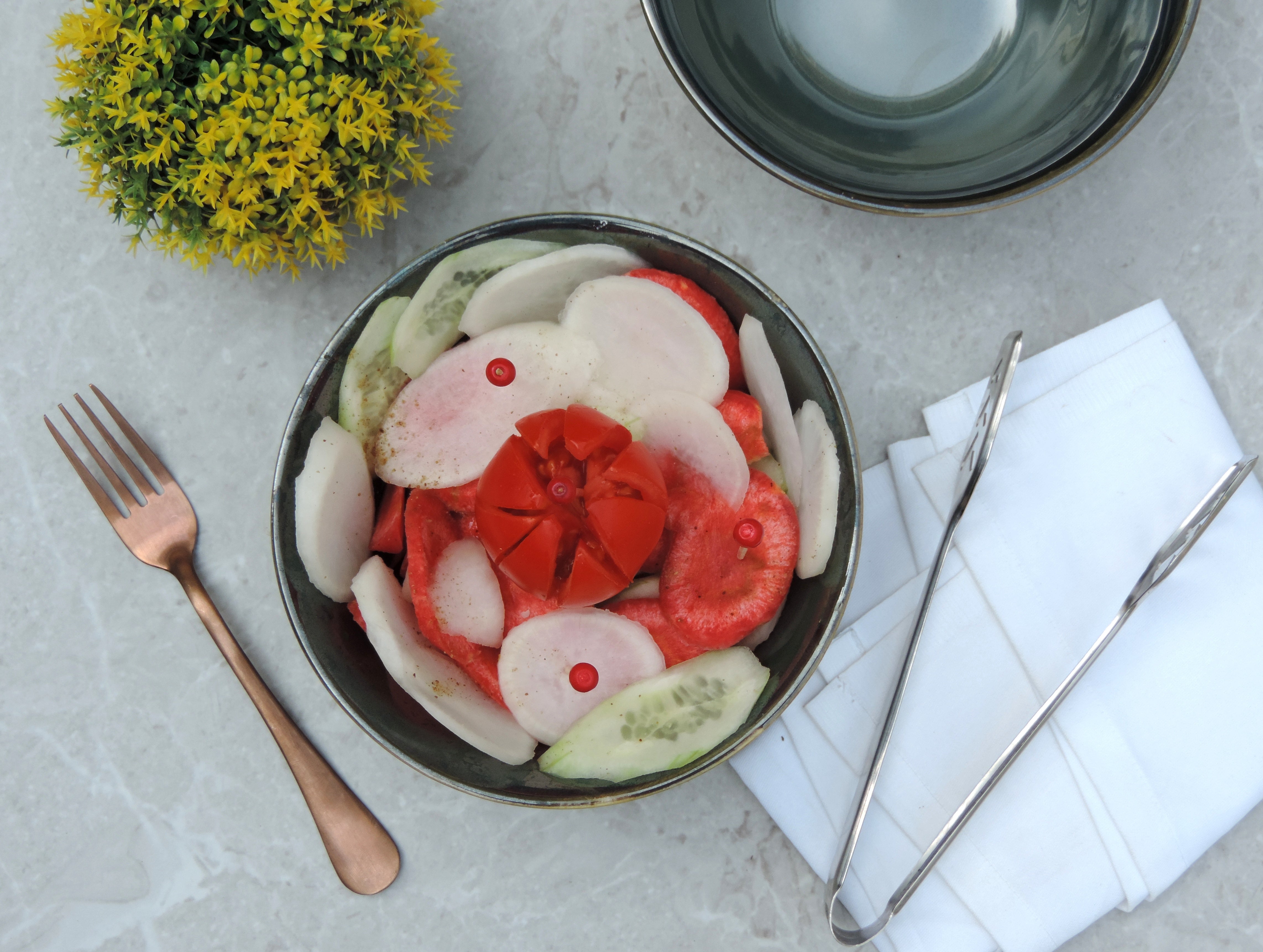 Dinnerware Collection - Salad Bowl  - Ceramic