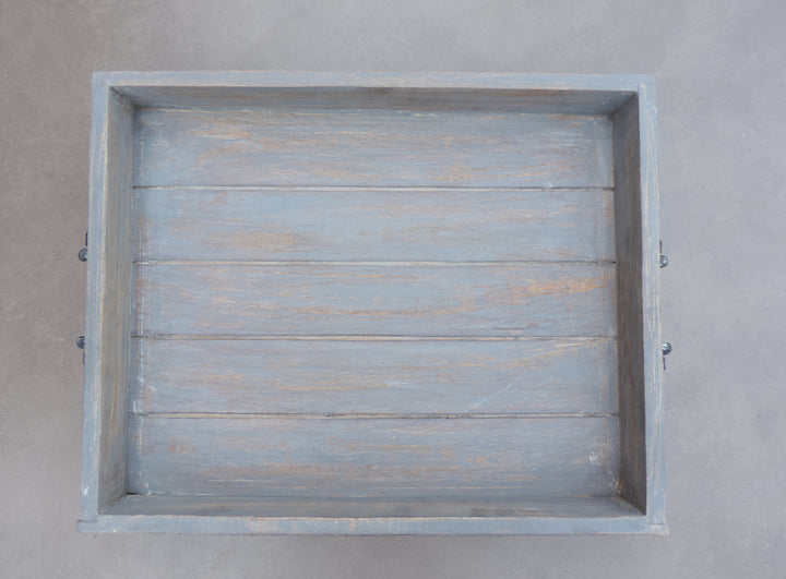 Grey Wooden Serving Trays / 44 * 36 * 2 cm