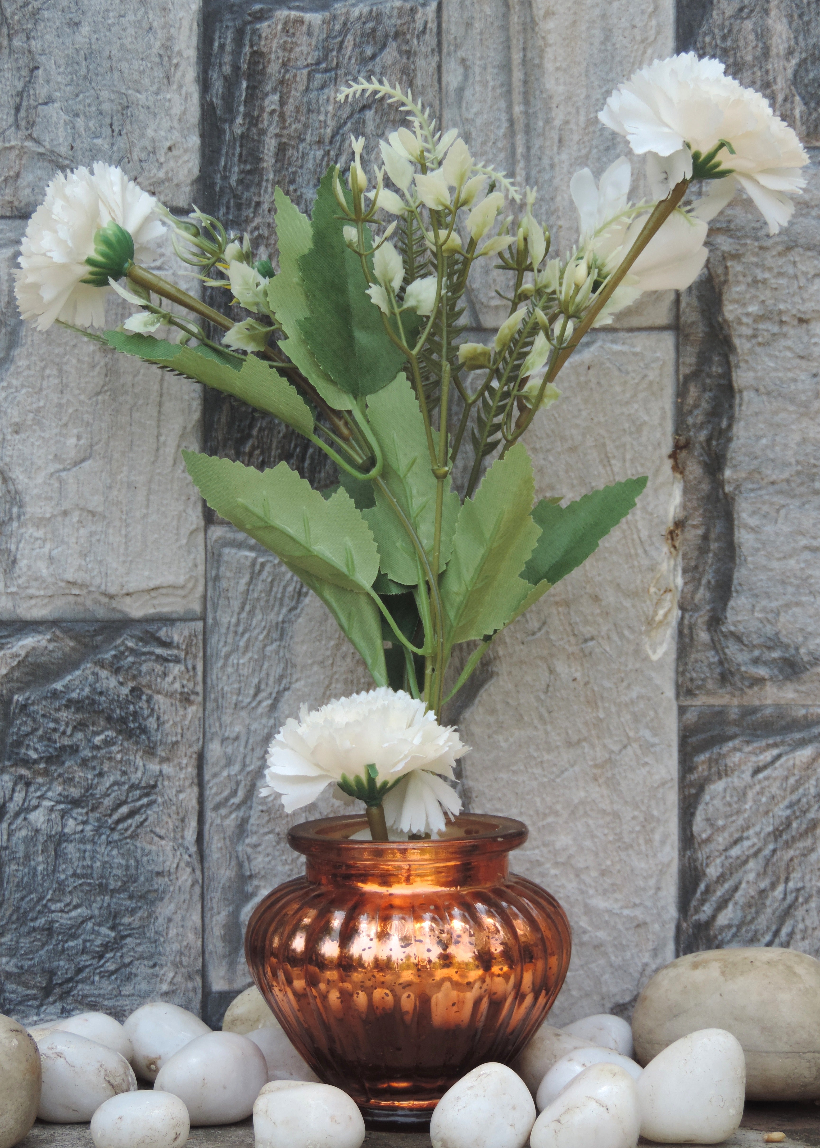 Trunkin' Bud Vase / Glass Vase for Wedding, Events Decorating, Arrangements, Flowers, Office or Home Decor / 4"x3.5"