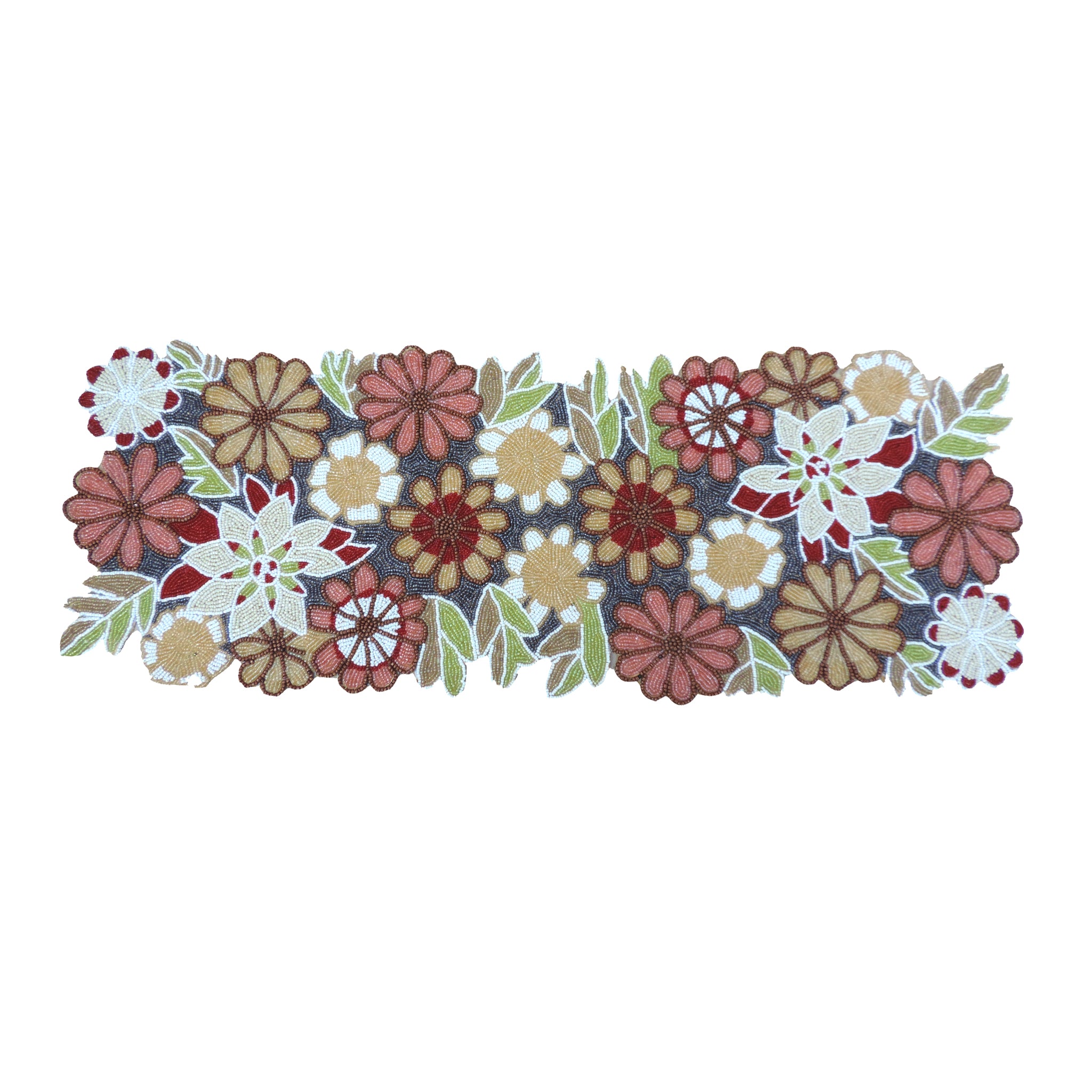 Embroidered Table Runner - Multicolor