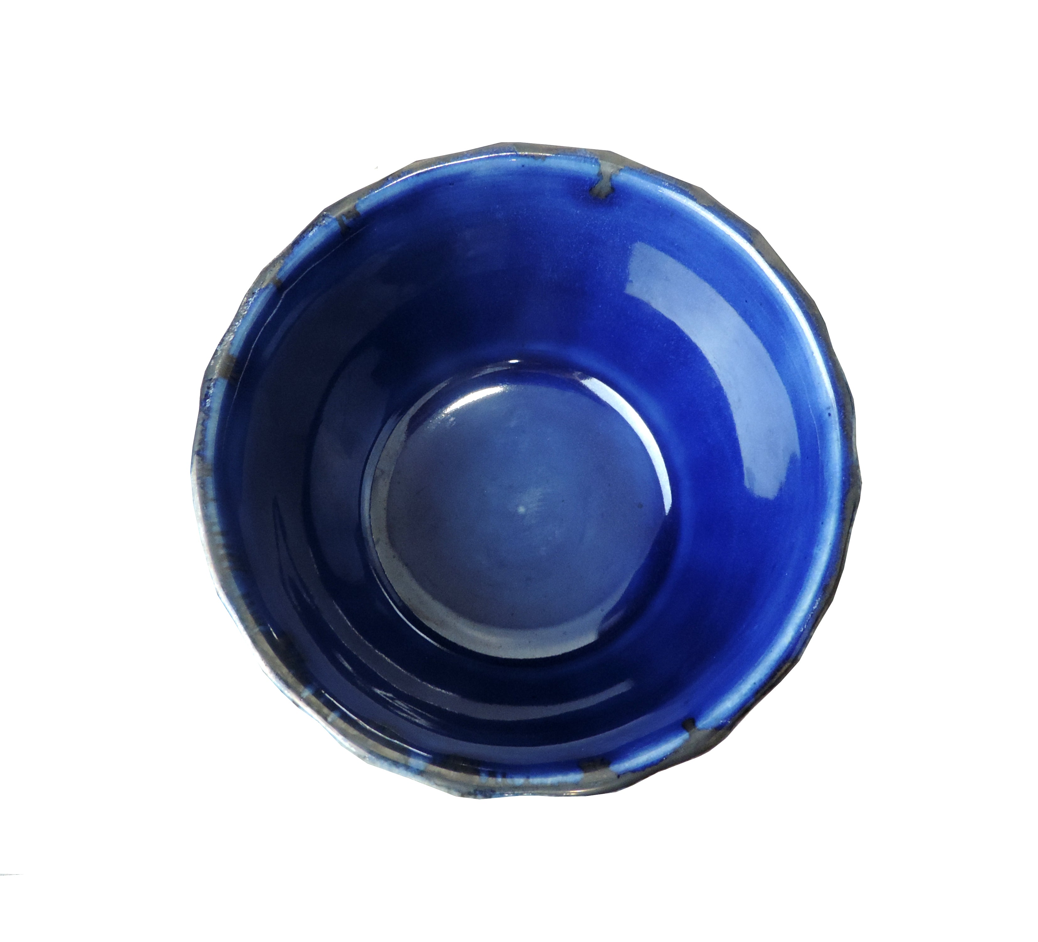 Dinnerware Collection - Bowls Set of 4 ( katori ) - Blue - Ceramic