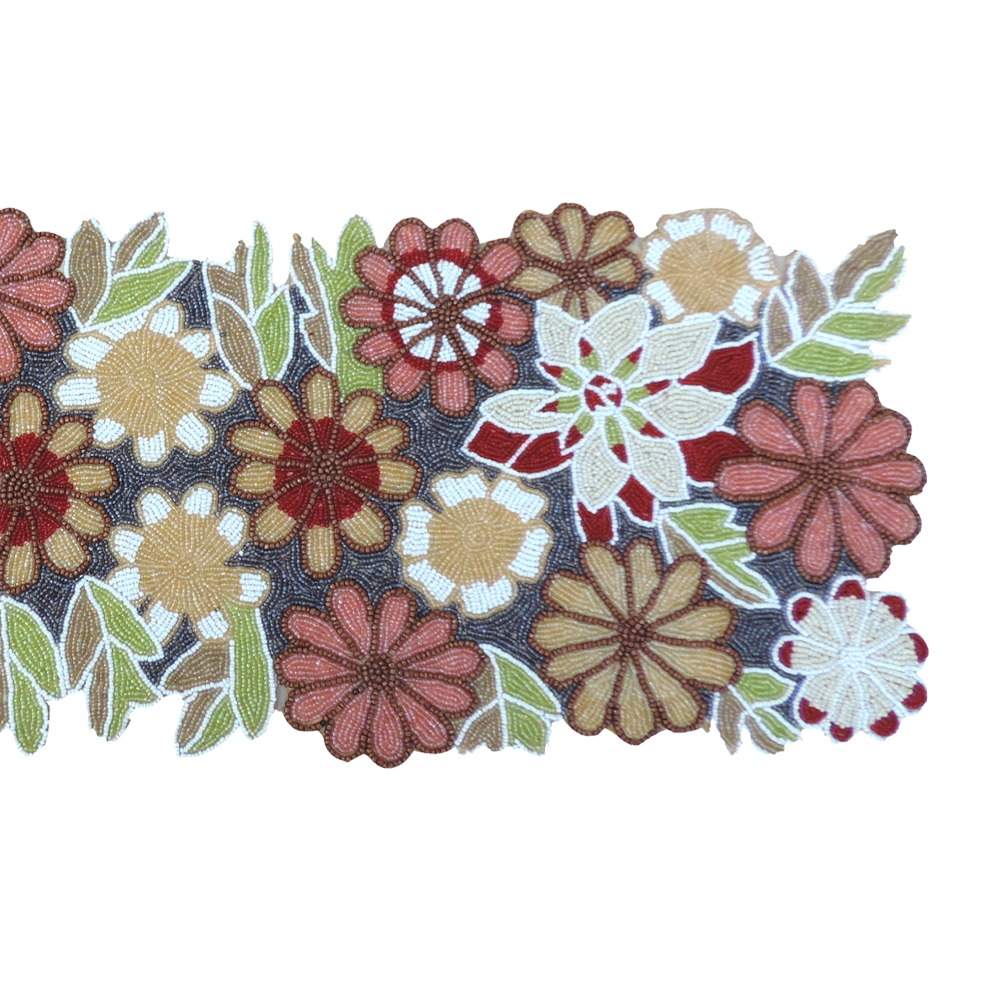 Embroidered Table Runner - Multicolor