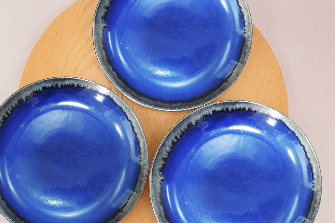 Dinnerware Collection Blue Plate Set of 4 - 26CM Round