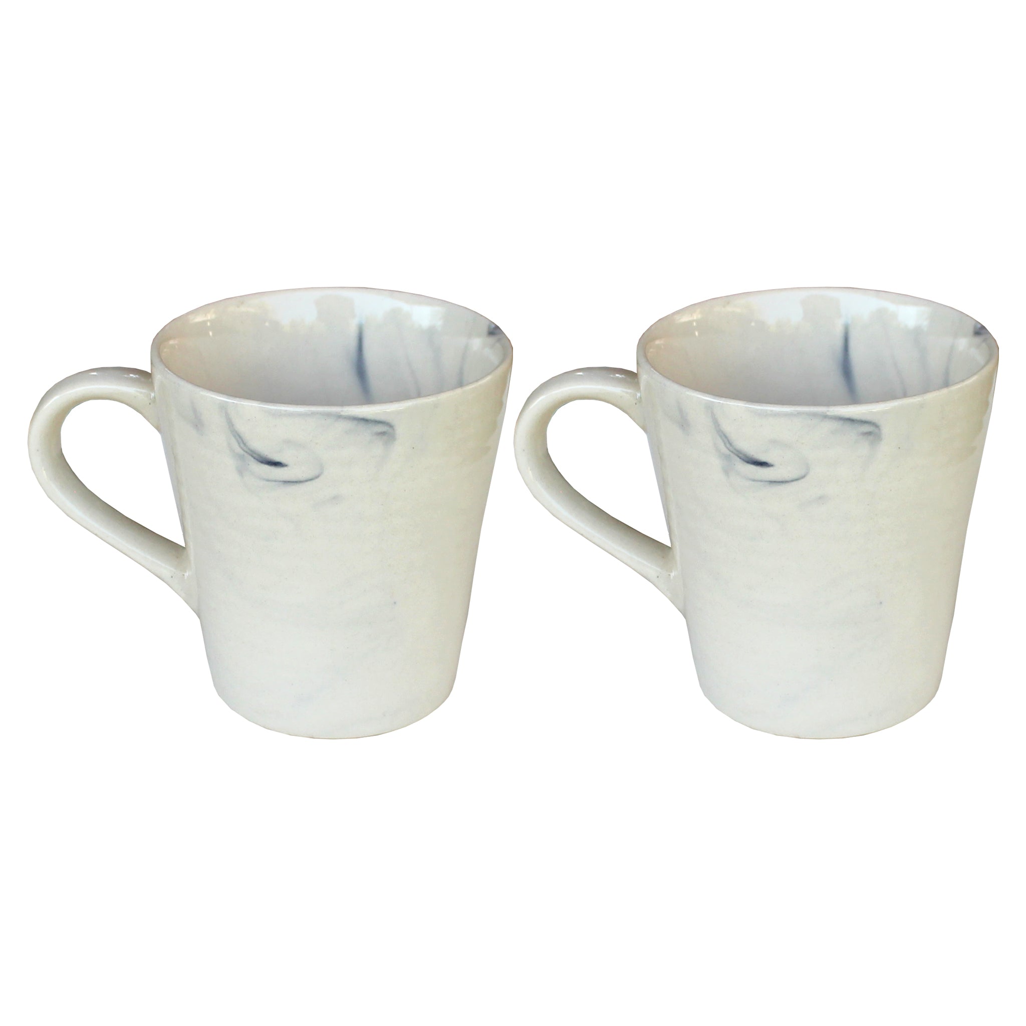 Cream Mugs Set of 2 - 9x7x10 cm