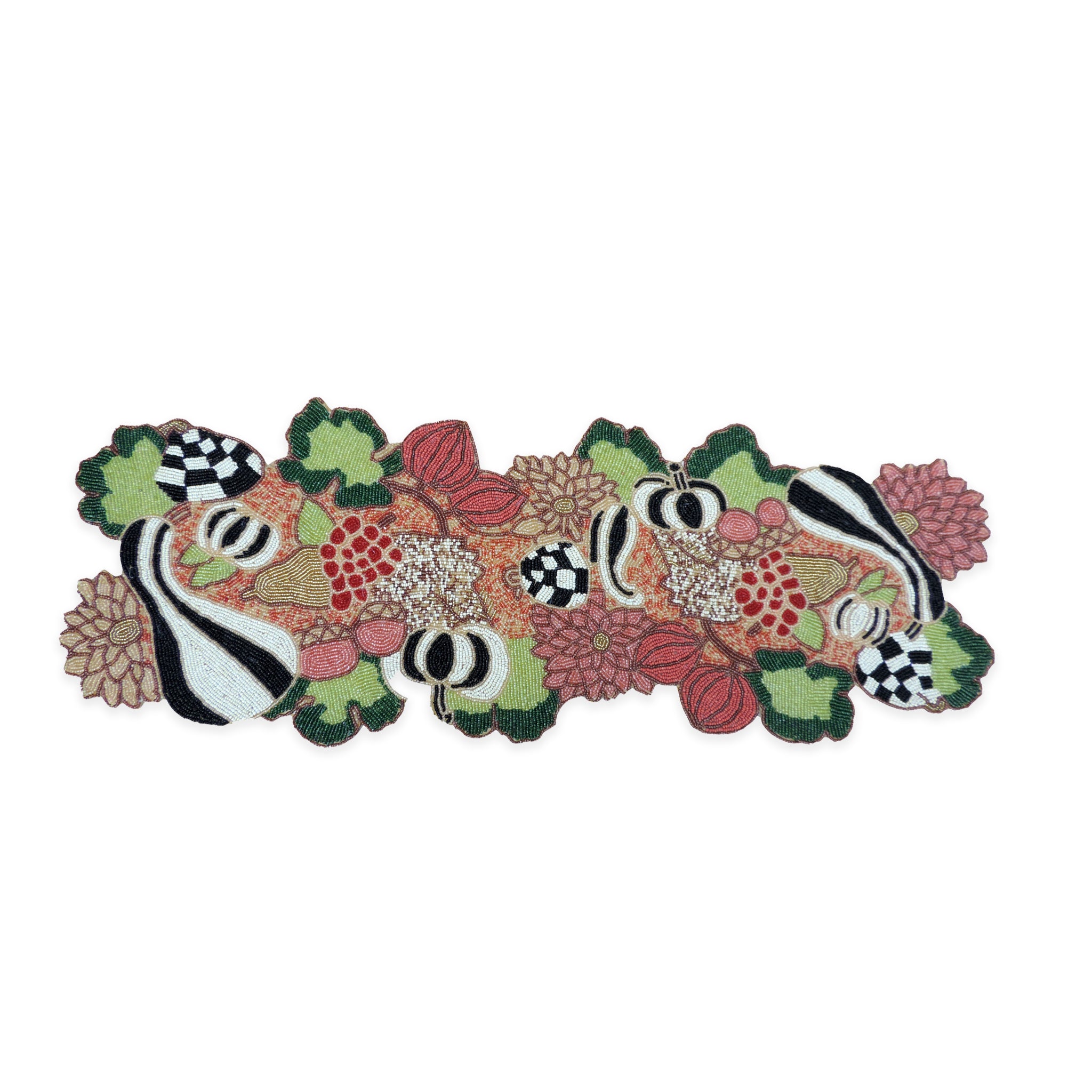 Multicolor Embroidered Table Runner - 89*31 cm