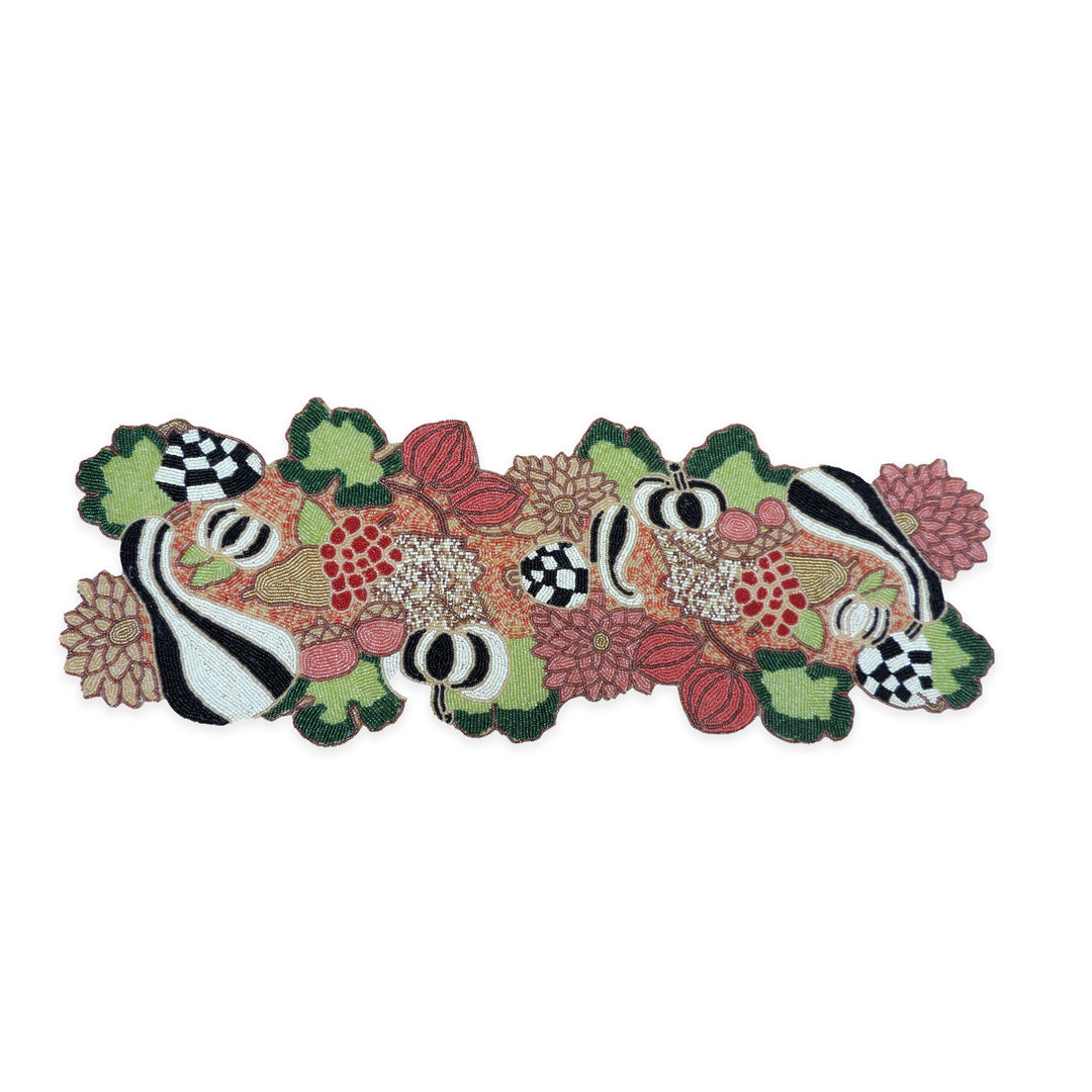 Multicolor Embroidered Table Runner - 89*31 cm