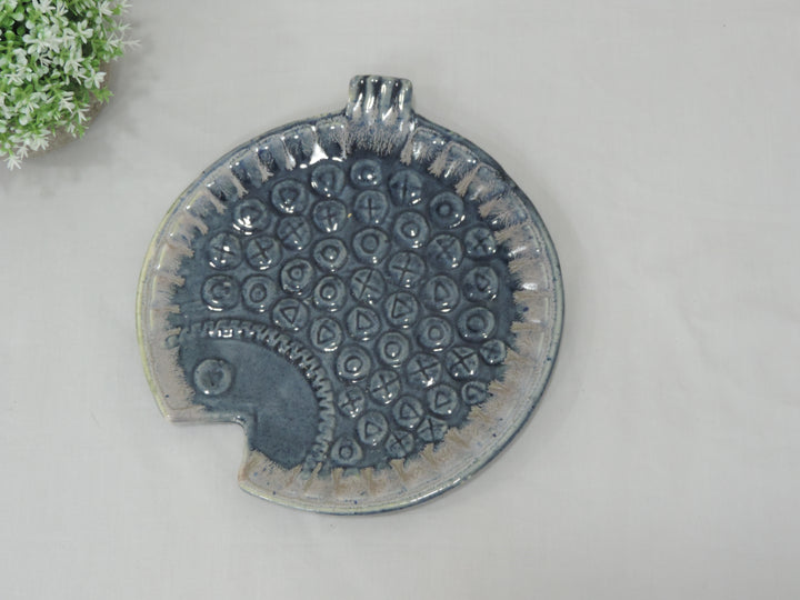 Trunkin’ Blue Ceramic Fish Platter - 20x2CM
