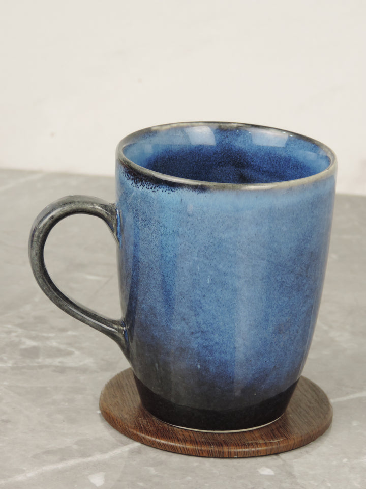 Dinnerware Collection Blue Mugs Set of 2 - 8x10 cm