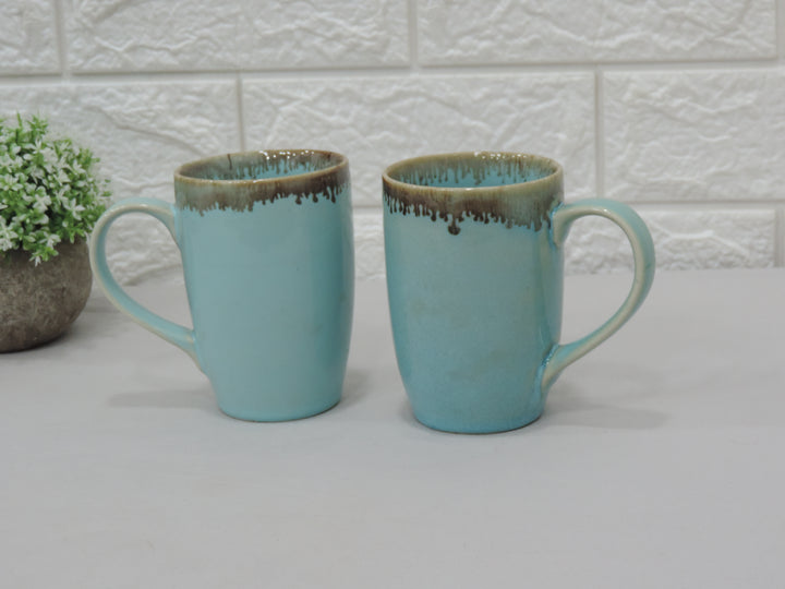 Light Seagreen Mugs Set of 2 - ‎10.16 x 7.62 x 12.7 cm