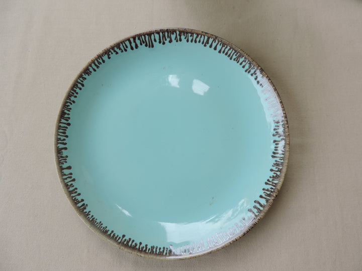 Dinnerware Collection Plates Sky Blue Set of 4 - 10 Inches