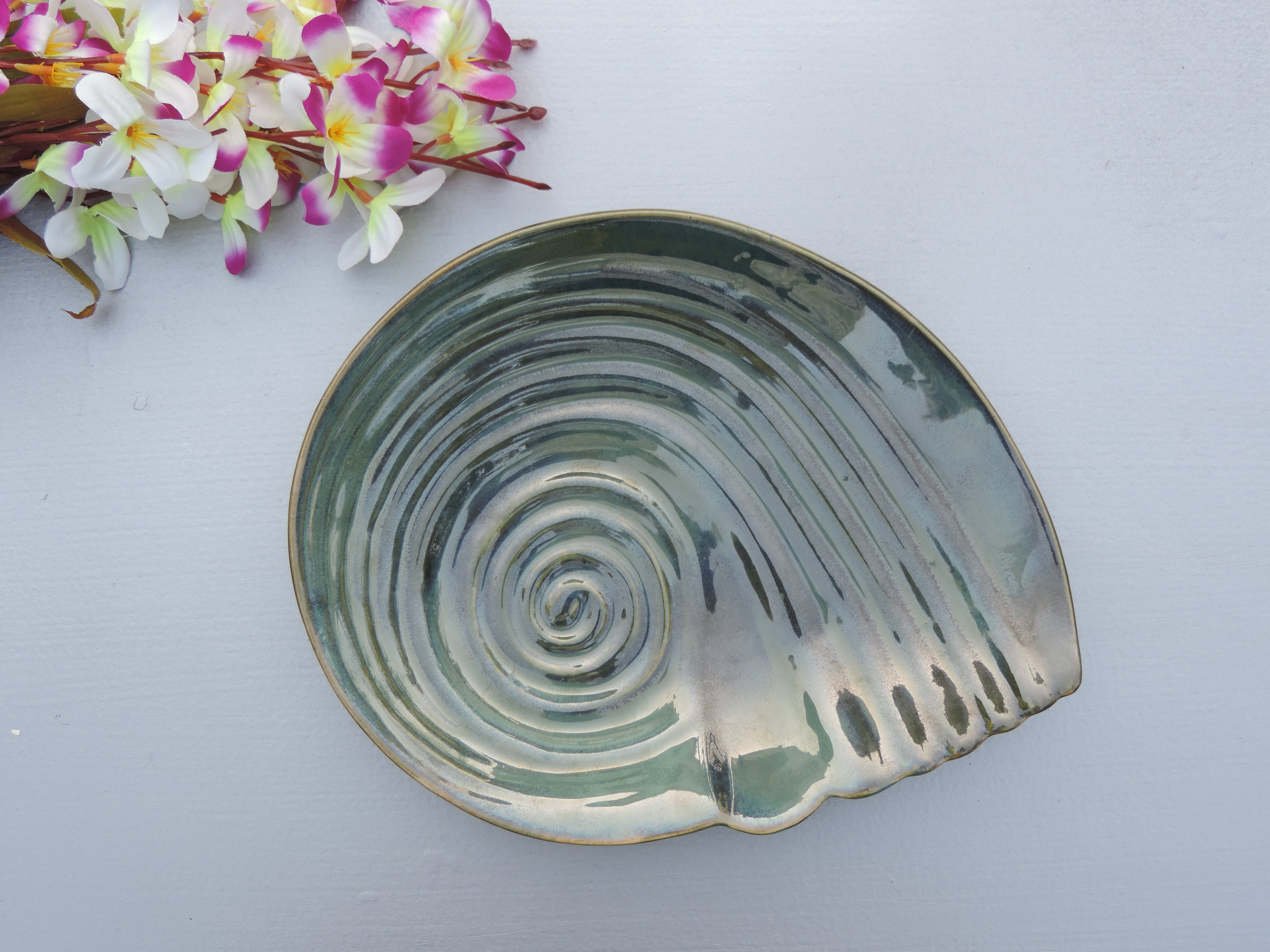 Trunkin’ Reef Collection Platters - Big Shell- Ceramic - 28cm*23cm*4cm