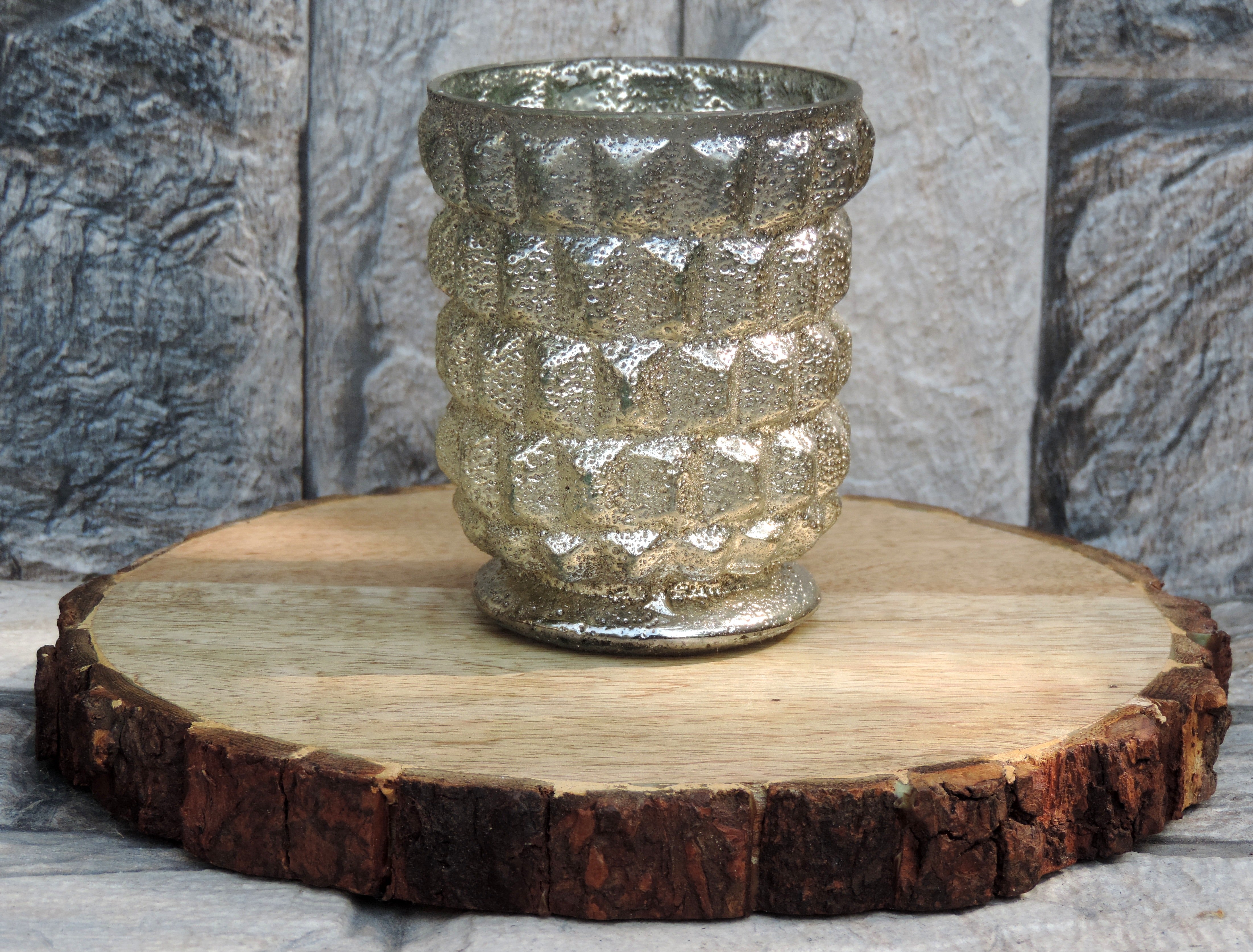 Trunkin' Bud Vase / Glass Vase for Wedding, Events Decorating, Arrangements, Flowers, Office or Home Decor / 3"x4"